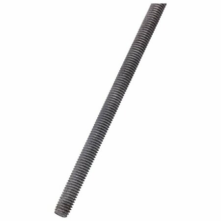 STANLEY National Hardware Threaded Rod, 36 in L, A Grade, Steel, Galvanized, UNC Thread N825-003